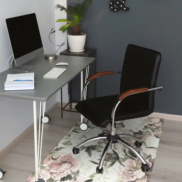 Tappeto per sedia con ruote Bouquet Vintage Di Rose