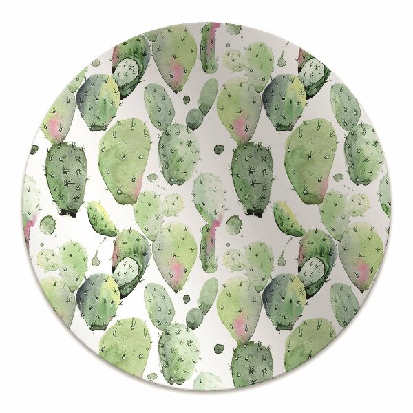 Tappeto per sedia con ruote Cactus Tropicali
