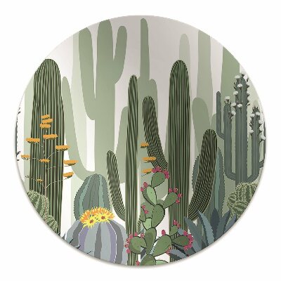 Tappeto protettivo salvapavimento Cactus In Fiore