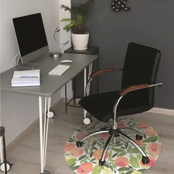 Tappeto per sedia con ruote Pesche