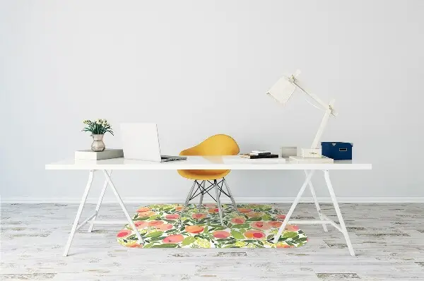Tappeto per sedia con ruote Pesche