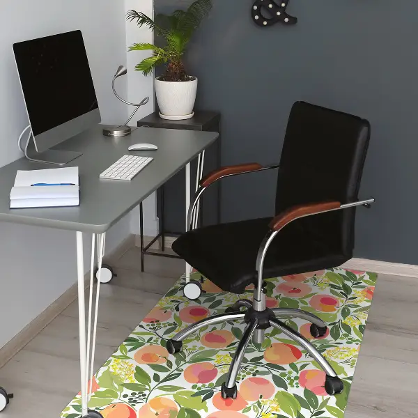 Tappeto per sedia con ruote Pesche