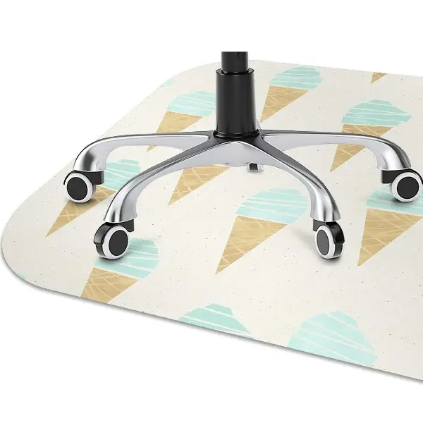 Tappeto per sedia con ruote Pattern Di Ghiaccio