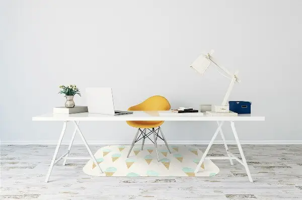 Tappeto per sedia con ruote Pattern Di Ghiaccio