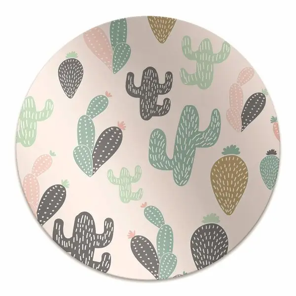 Tappeto protettivo salvapavimento Cactus Colorati