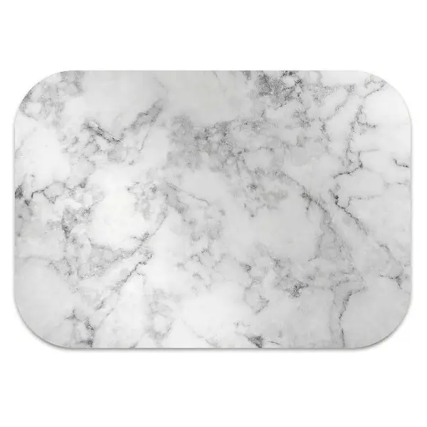 Tappeto salvapavimento Marmo Bianco