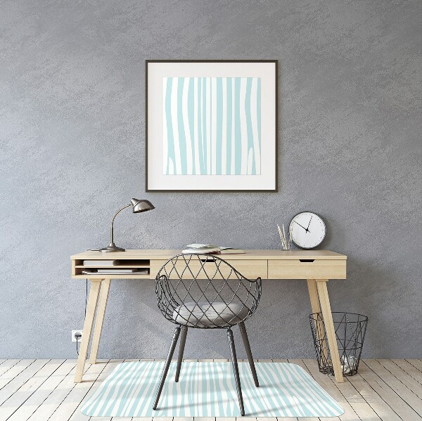 Tappeto per sedia con ruote Pattern Zebra