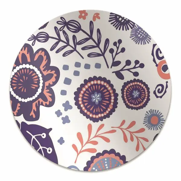 Tappeto sedia ufficio Fiori Astratti