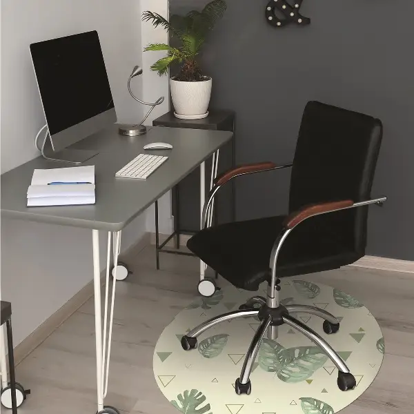 Tappeto sedia ufficio Mostro E Triangoli
