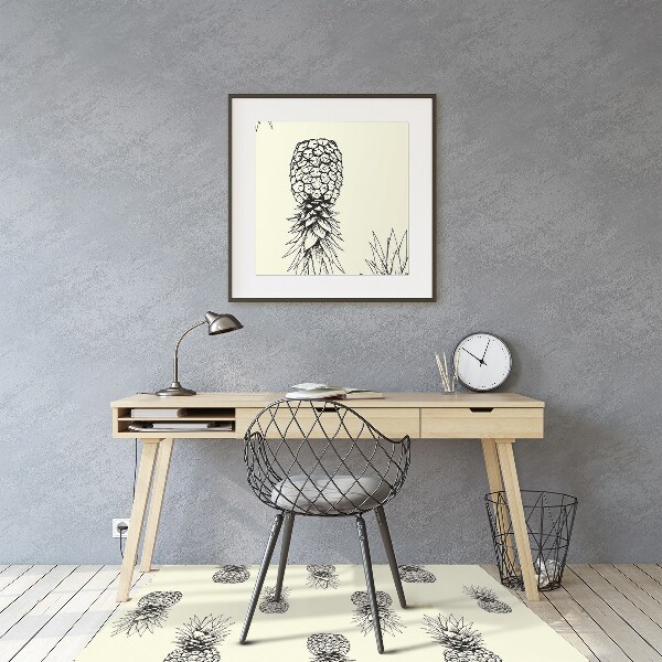 Tappeto salvapavimento Ananas Di Plastica