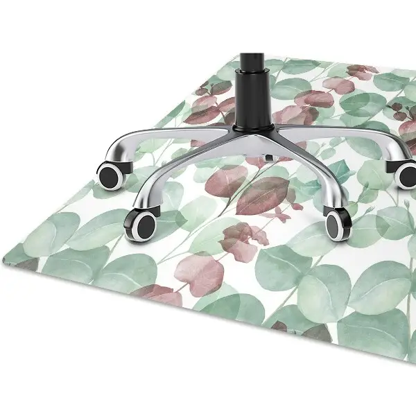 Tappeto per sedia con ruote Pattern Floreale