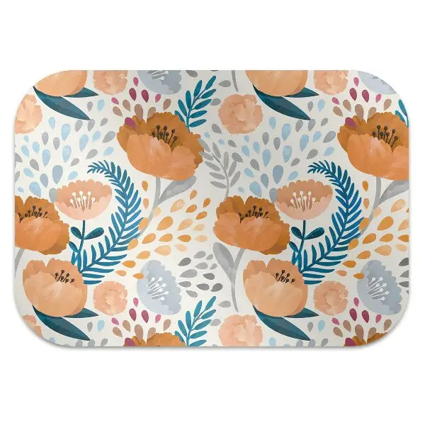 Tappeto per sedia con ruote Poppies Dipinti