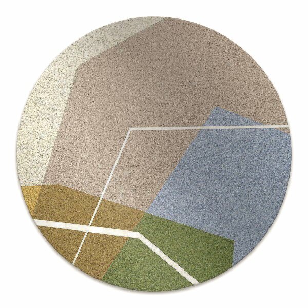 Tappeto sedia ufficio Figure Geometriche