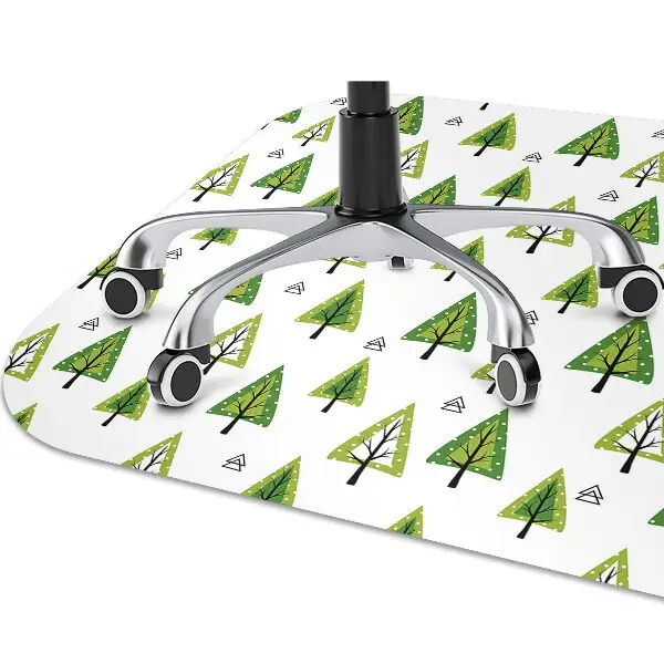 Tappeto protettivo salvapavimento Alberi Triangolari