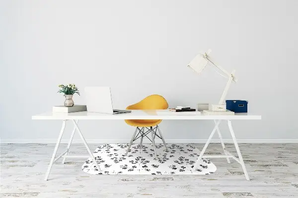Tappeto salvapavimento Pattern In Bianco E Nero