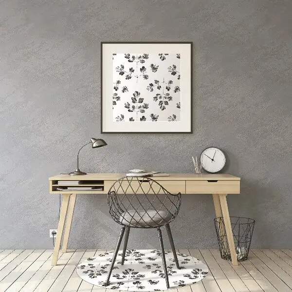 Tappeto salvapavimento Pattern In Bianco E Nero