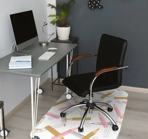 Tappeto per sedia con ruote Matite Di Pattern