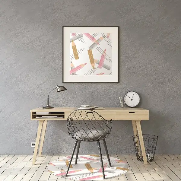 Tappeto per sedia con ruote Matite Di Pattern