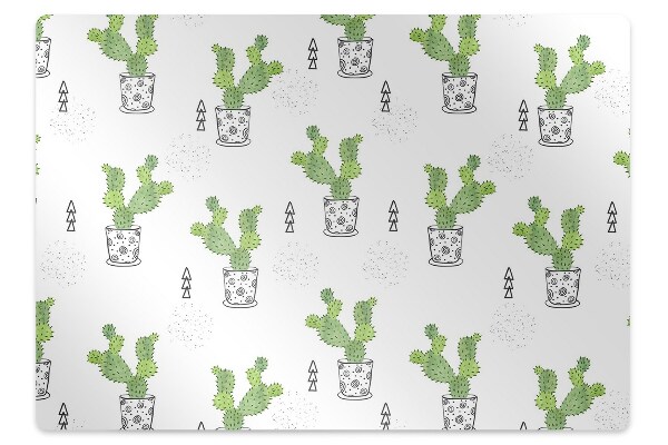 Tappeto salvapavimento Cactus Verde