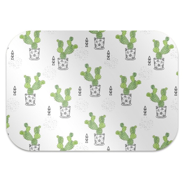 Tappeto salvapavimento Cactus Verde