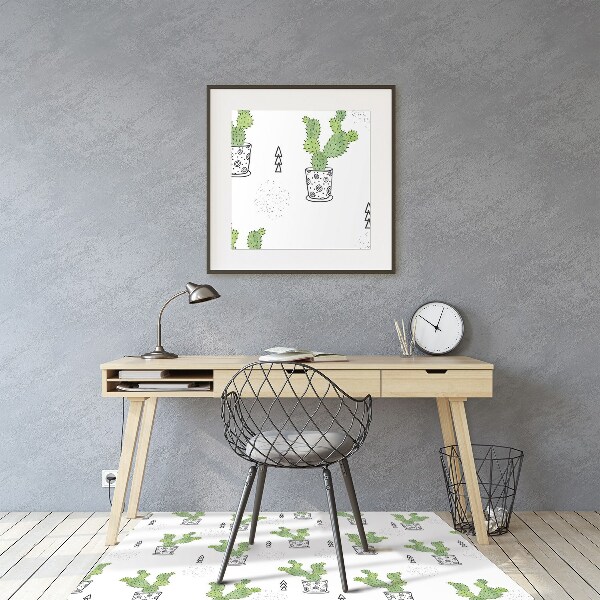 Tappeto salvapavimento Cactus Verde