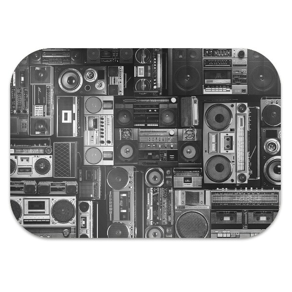 Tappeto per sedia con ruote Boombox Della Vecchia Scuola