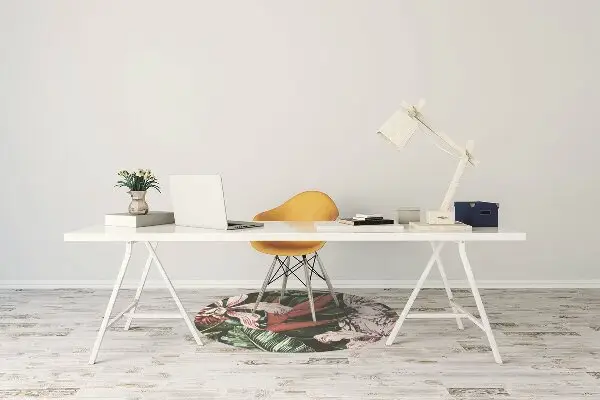 Tappeto per sedia con ruote Pappagallo Nei Tropici