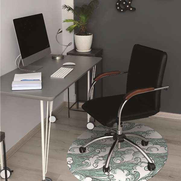 Tappeto per sedia con ruote Winda Sky
