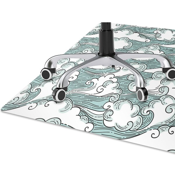 Tappeto per sedia con ruote Winda Sky