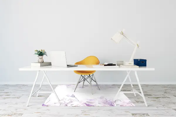 Tappeto sedia ufficio Astrazione Dei Fiori