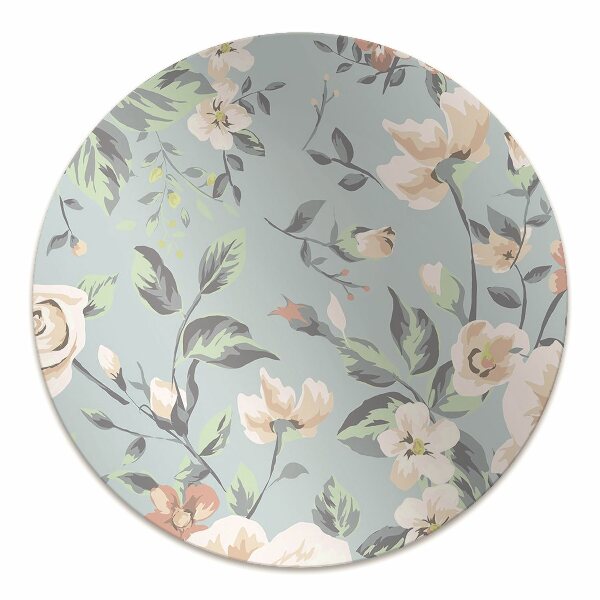 Tappeto sedia ufficio Fiori In Stile Vintage