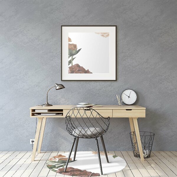 Tappeto salvapavimento Peonie Vintage