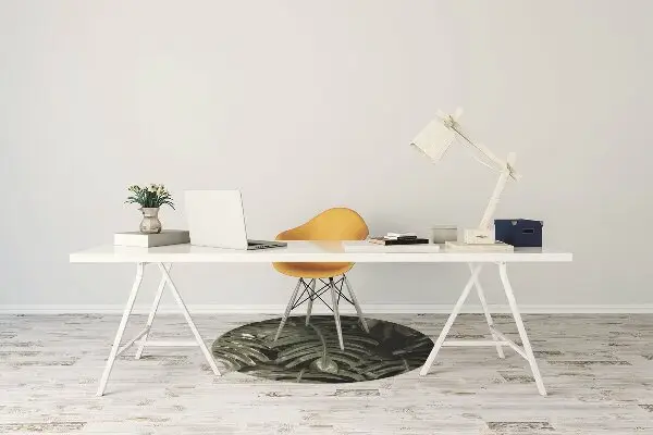 Tappeto per sedia con ruote Foglie Di Banana