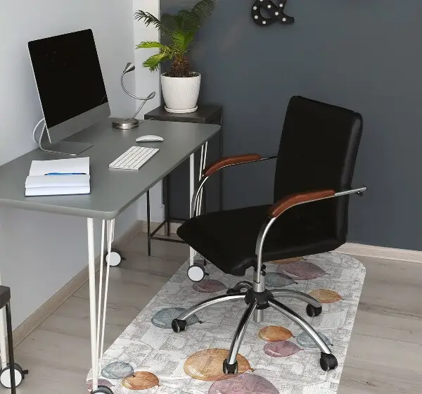 Tappeto per sedia con ruote Palloncini E Case