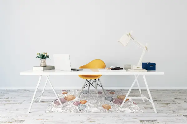 Tappeto per sedia con ruote Palloncini E Case