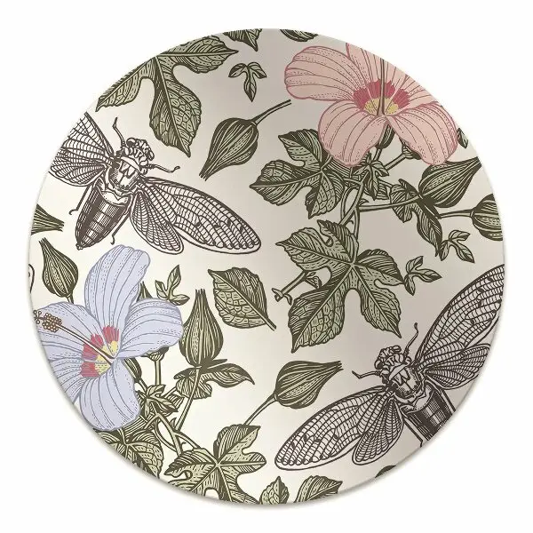 Tappeto salvapavimento Farfalle Tra I Fiori