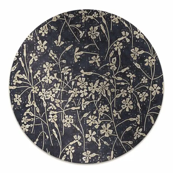 Tappeto per sedia con ruote Pattern Floreale