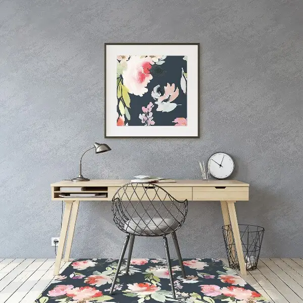 Tappeto salvapavimento Fiori Dipinti