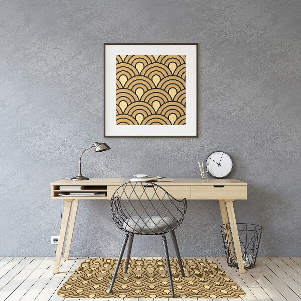 Tappeto per sedia con ruote Art Vintage
