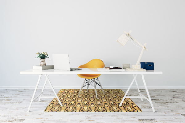 Tappeto per sedia con ruote Art Vintage