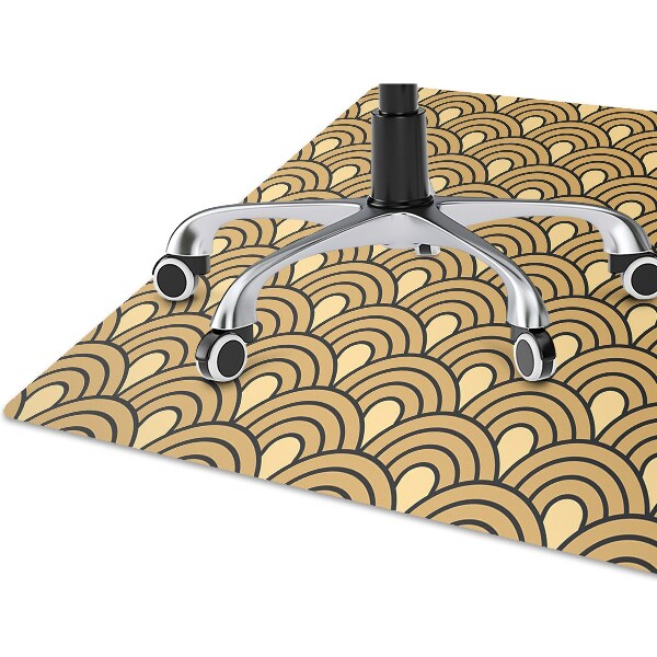 Tappeto per sedia con ruote Art Vintage