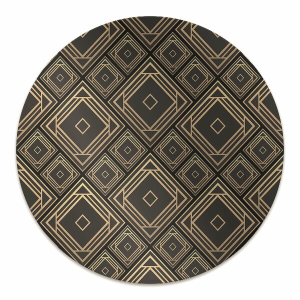Tappeto sedia ufficio Illusione Geometrica