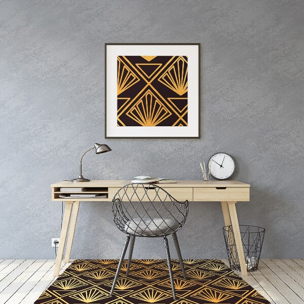Tappeto per sedia con ruote Stile Art Deco