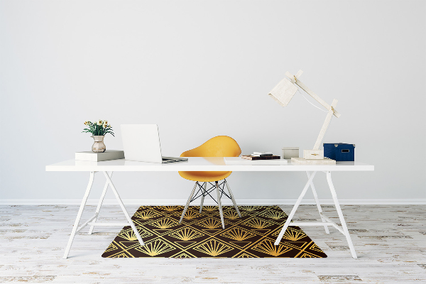 Tappeto per sedia con ruote Stile Art Deco