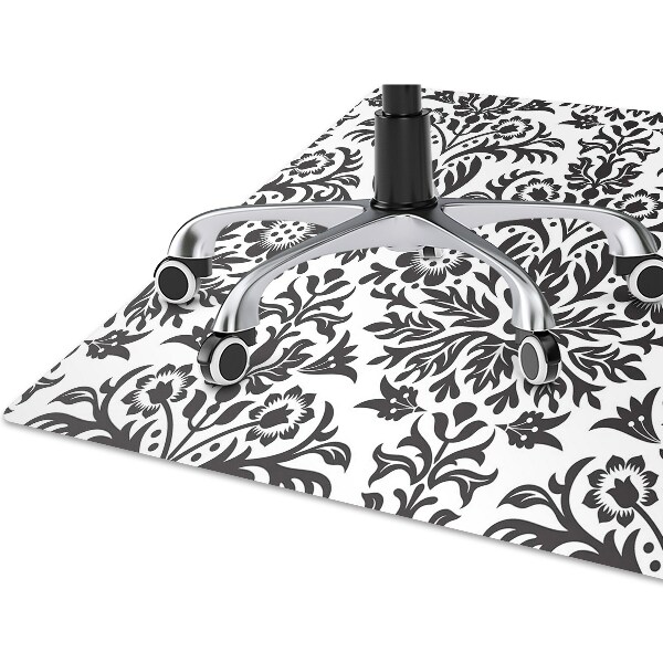 Tappeto per sedia con ruote Pattern Floreale