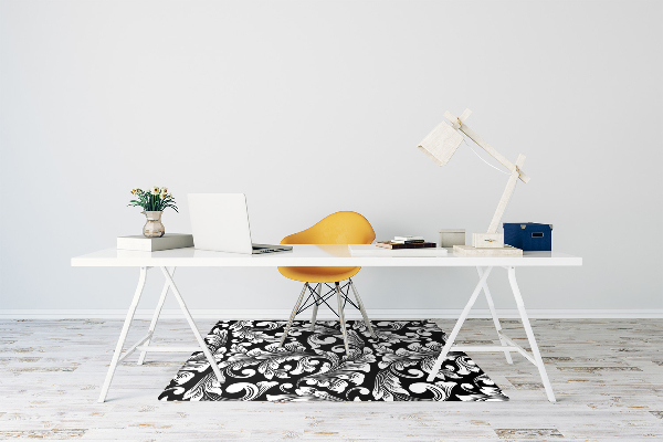 Tappeto per sedia con ruote Tema Vecchio Stile