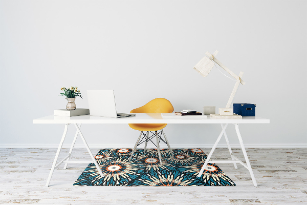 Tappeto per sedia con ruote Bella Mandala
