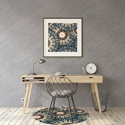 Tappeto per sedia con ruote Bella Mandala