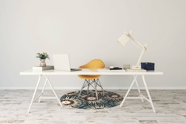 Tappeto per sedia con ruote Bella Mandala
