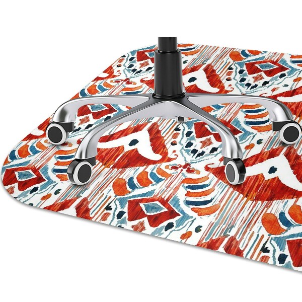 Tappeto per sedia con ruote Stile Etnico